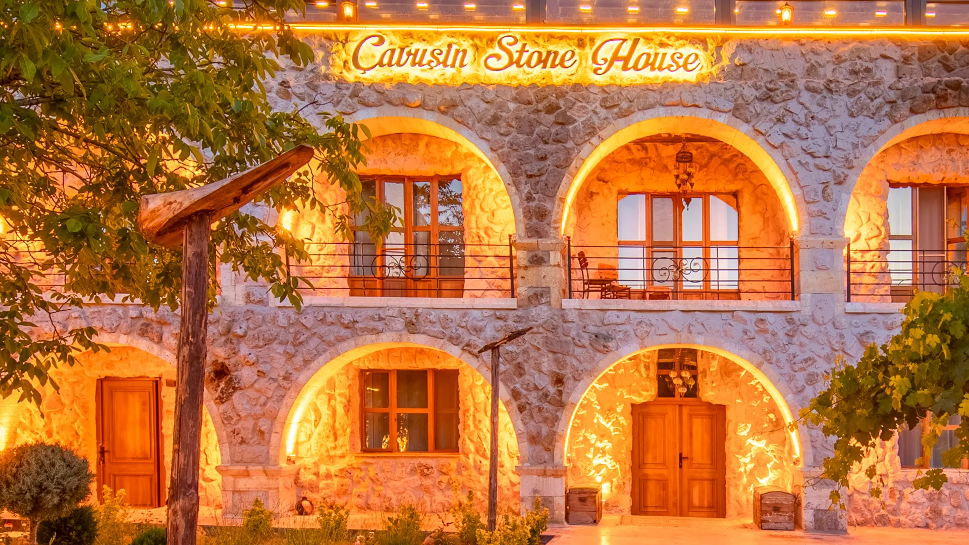 Çavuşin Stone House taş cephe